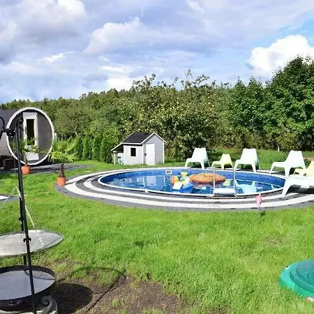 Las, Woda I Przygoda - Dom Z Sauna I Basenem Choczewo Exterior photo