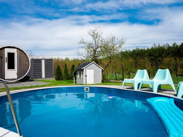 Ferienhaus Las, Woda I Przygoda - Dom Z Sauna I Basenem Choczewo