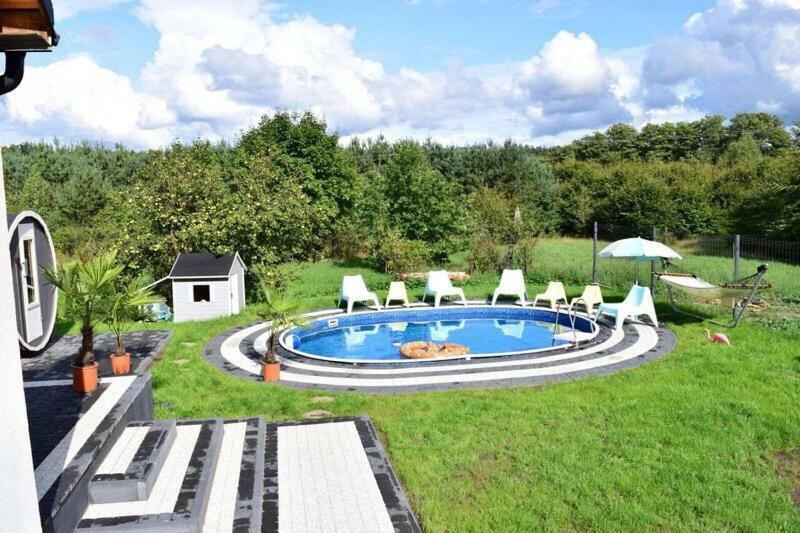 Ferienhaus Las, Woda I Przygoda - Dom Z Sauna I Basenem